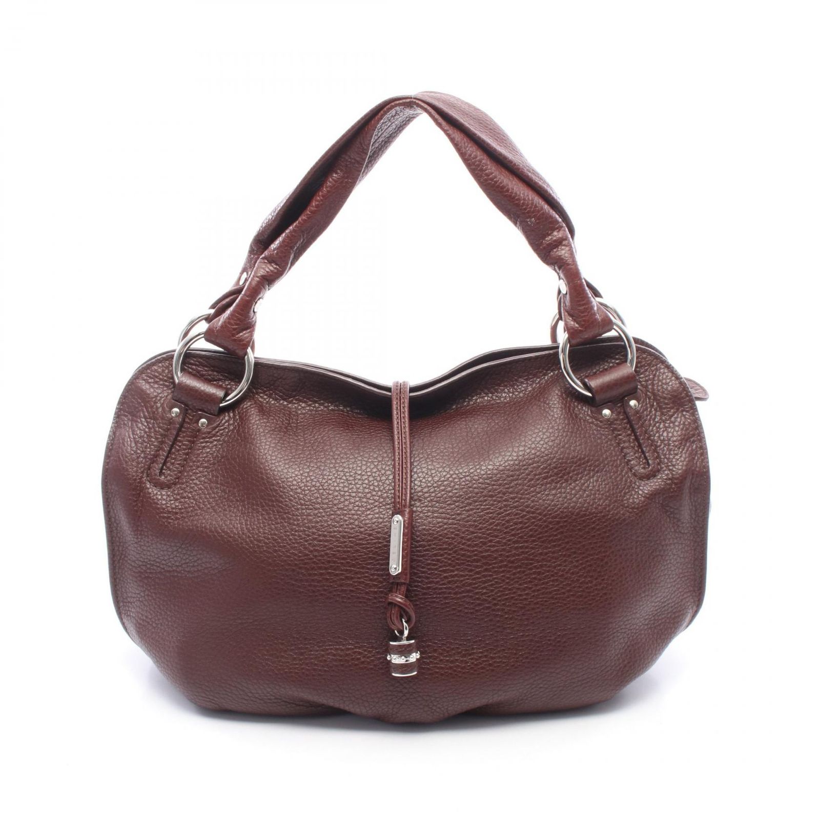 セリーヌ CELINE ハンドバッグ ビタースウィート ボルドー レザー ビタースウィート レディース Used A
