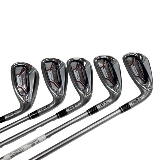 中古】 本間ゴルフ Be ZEAL 535 5S アイアンセット IR VIZARD for Be