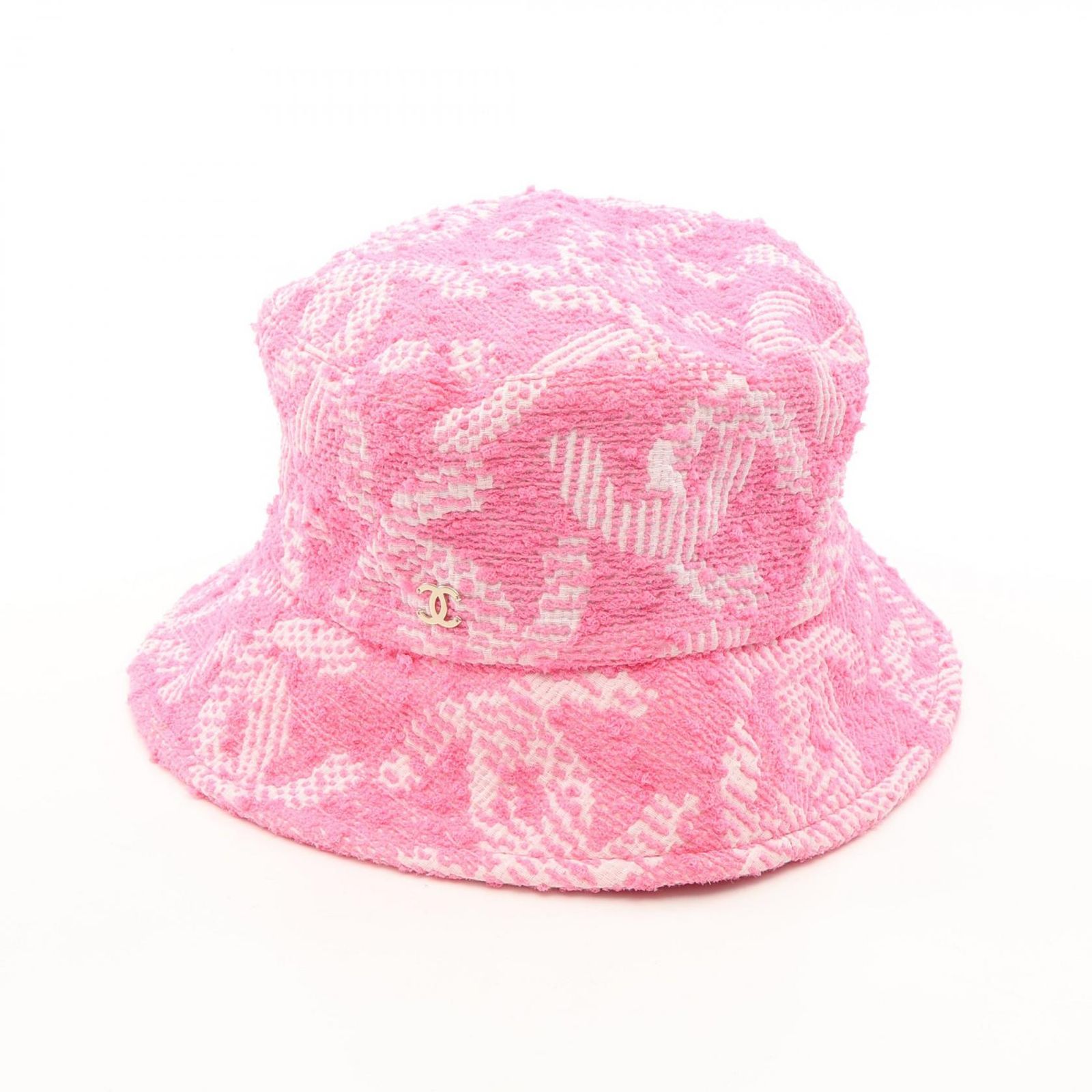 シャネル CHANEL ハット ココマーク バケット シルク バケットハット