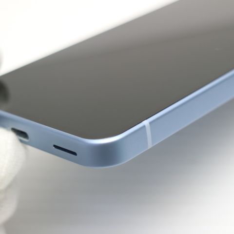 新品同様 SIMフリー AQUOS sense9 128GB ブルー スマホ SHARP 即日発送
