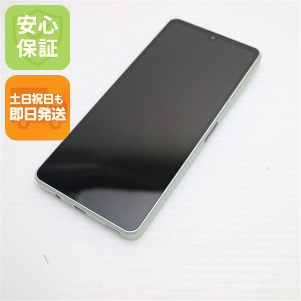 超美品 SIMフリー AQUOS sense8 SH-M26 グリーン スマホ SHARP 即日