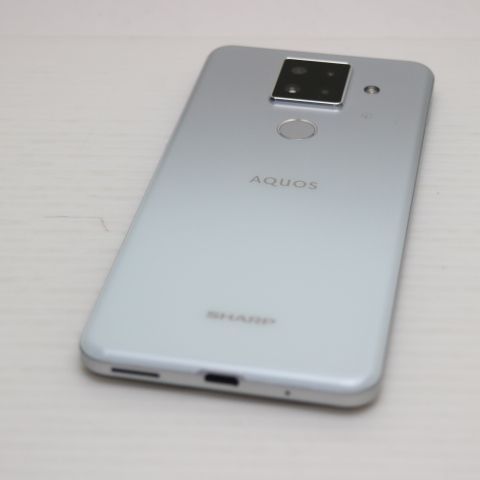 超美品 SIMフリー AQUOS sense4 plus SH-M16 ホワイト 即日発送 スマホ