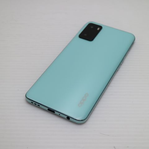 超美品 OPPO A55s 5G A102OP グリーン 本体 即日発送 土日祝発送OK