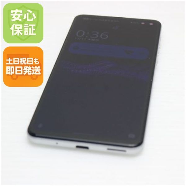 超美品 SIMフリー AQUOS sense4 plus SH-M16 ホワイト 即日発送 スマホ