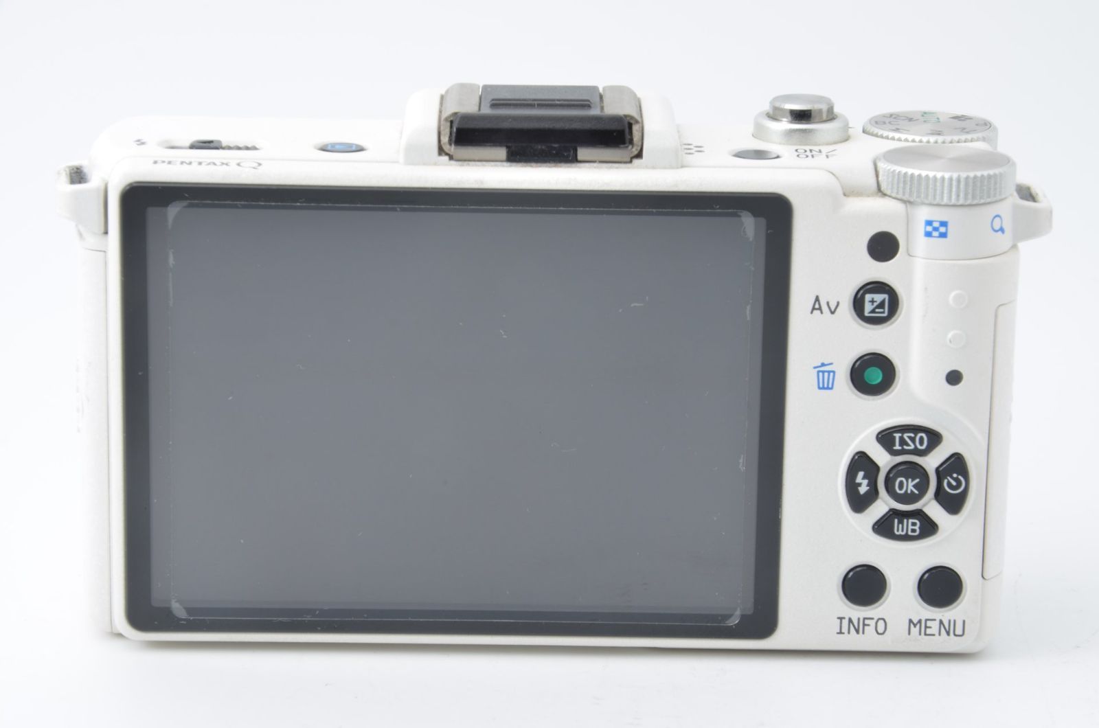 ☆外観美品☆ ペンタックス PENTAX Q ボディ ホワイト B4537 #33