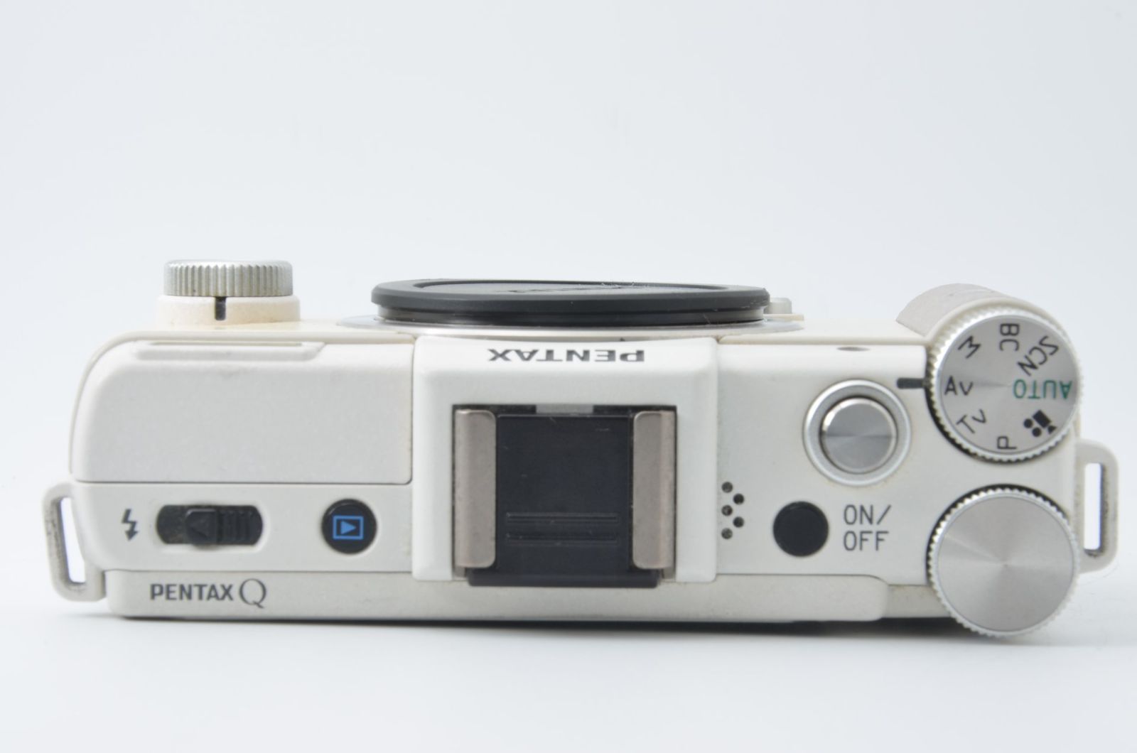 ☆外観美品☆ ペンタックス PENTAX Q ボディ ホワイト B4537 #33