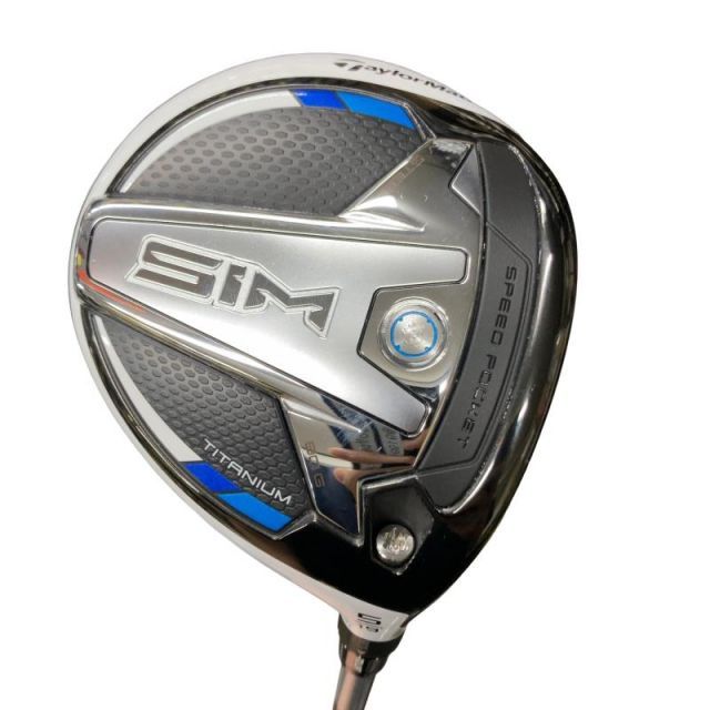 【中古】 テーラーメイド SIM 5W フェアウェイウッド FW Speeder 661 EVOLUTION VI (フレックスS) メンズ 男性用 右利き 右用 Bランク ゴルフクラブ