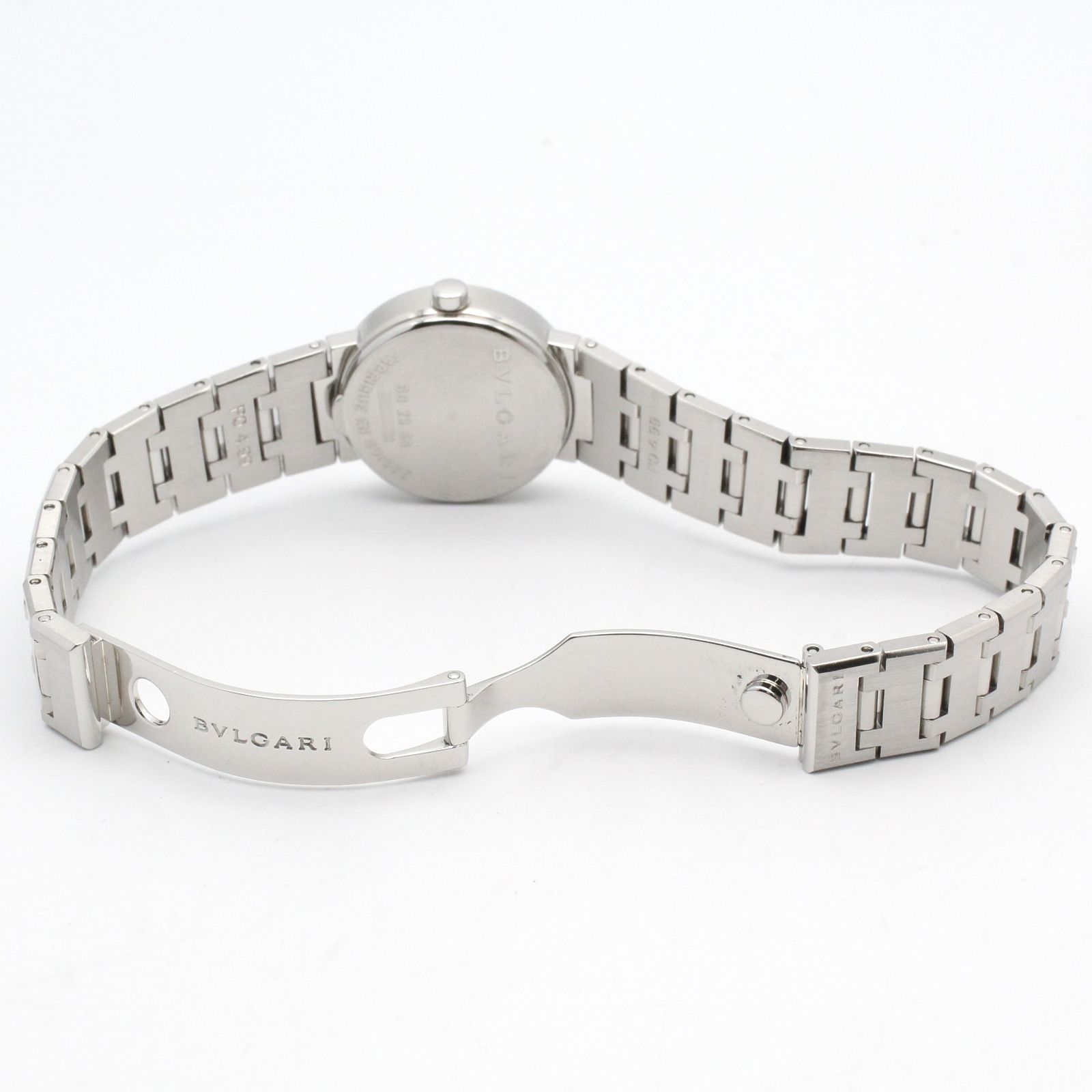 ブルガリ BVLGARI 腕時計 ブルガリ ブルガリ BB23SS ブラック ステンレススチール ブルガリ ブルガリ レディース Used A