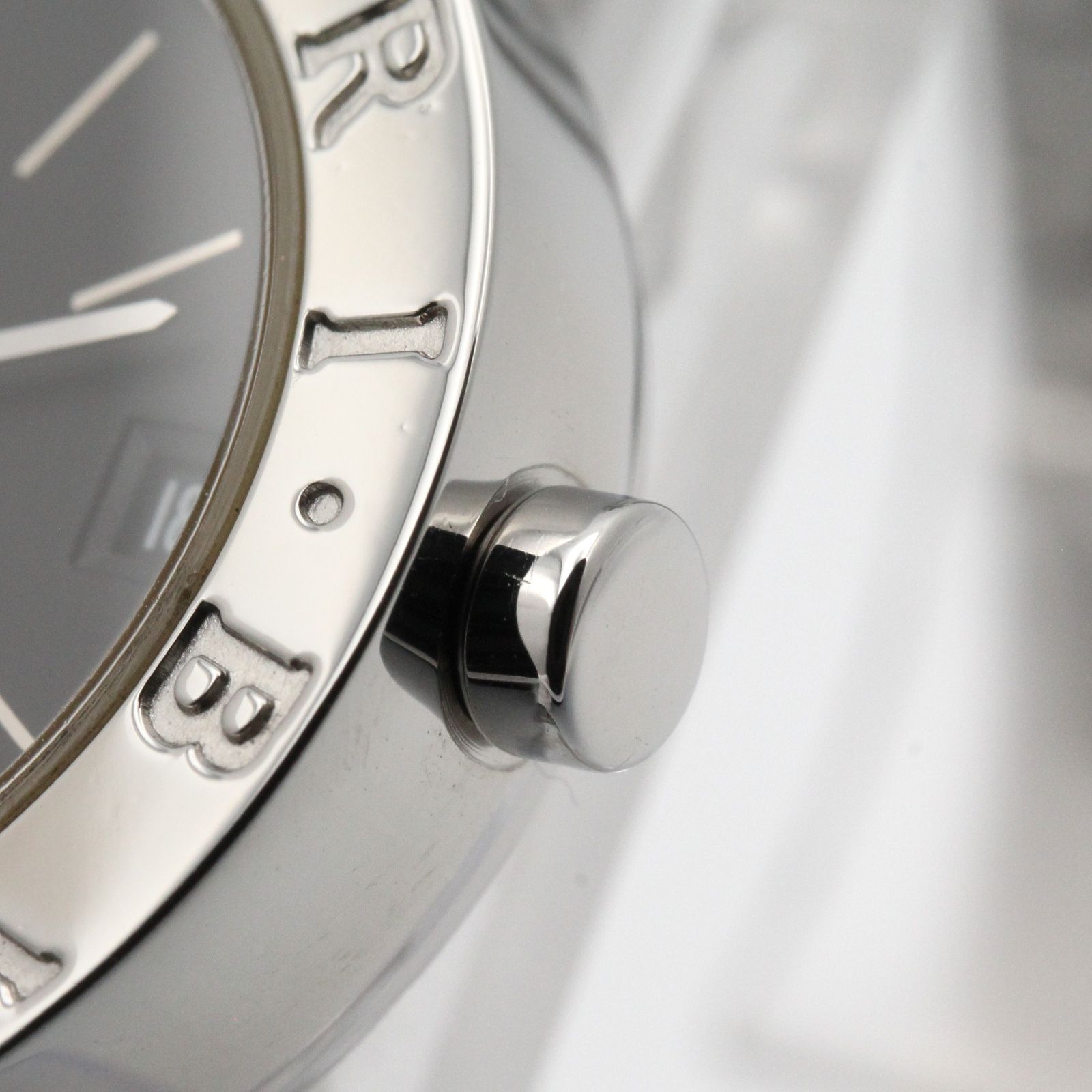ブルガリ BVLGARI 腕時計 ブルガリ ブルガリ BB23SS ブラック ステンレススチール ブルガリ ブルガリ レディース Used A