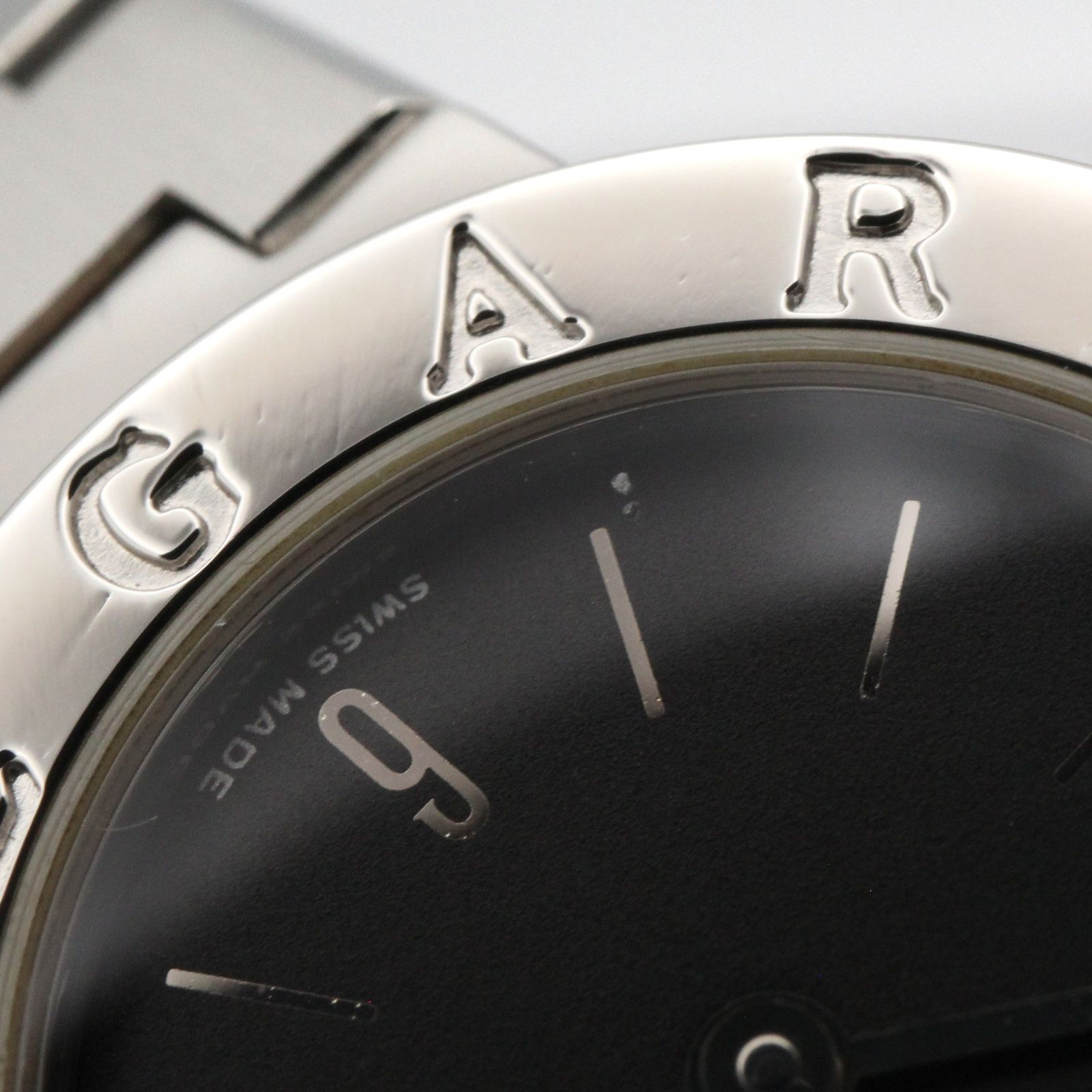 ブルガリ BVLGARI 腕時計 ブルガリ ブルガリ BB23SS ブラック ステンレススチール ブルガリ ブルガリ レディース Used A