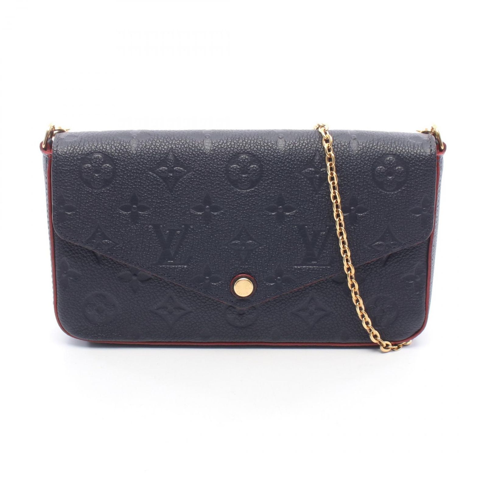 ルイ・ヴィトン LOUIS VUITTON ショルダーバッグ ポシェット フェリシー モノグラム アンプラント マリーヌルージュ M64099 マリーヌルージュ レザー ポシェット・フェリシー