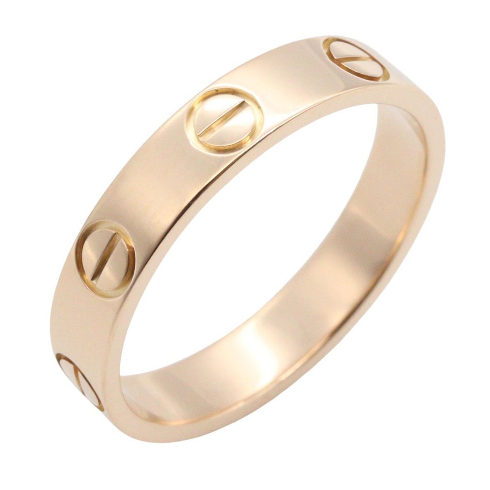 カルティエ CARTIER リング・指輪 ミニラブリング B4085200 K18PG（ピンクゴールド） ミニラブリング レディース Used A
