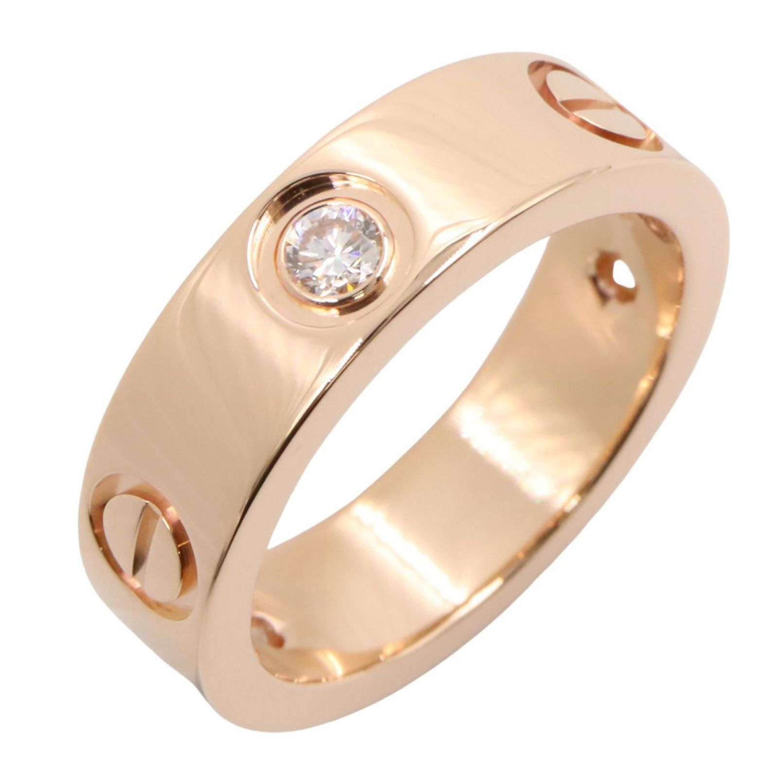 カルティエ CARTIER リング・指輪 ラブリング3PD B4032400 K18PG（ピンクゴールド） ダイヤモンド ラブリング3PD レディース Used A