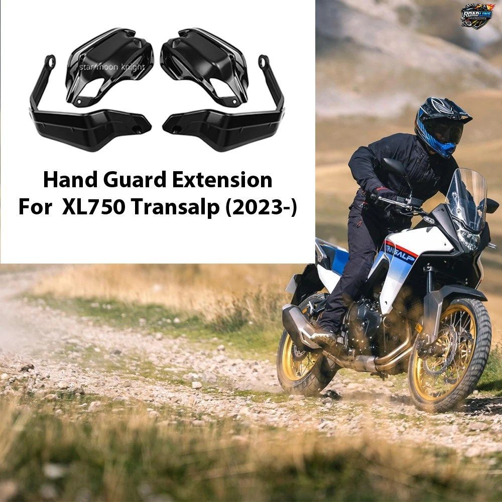 ホンダ トランザルプ XL750 XL 750 2023 用オートバイアクセサリー - ハンドガード延長キット ハンドルバー ウインドガード ウインドシール