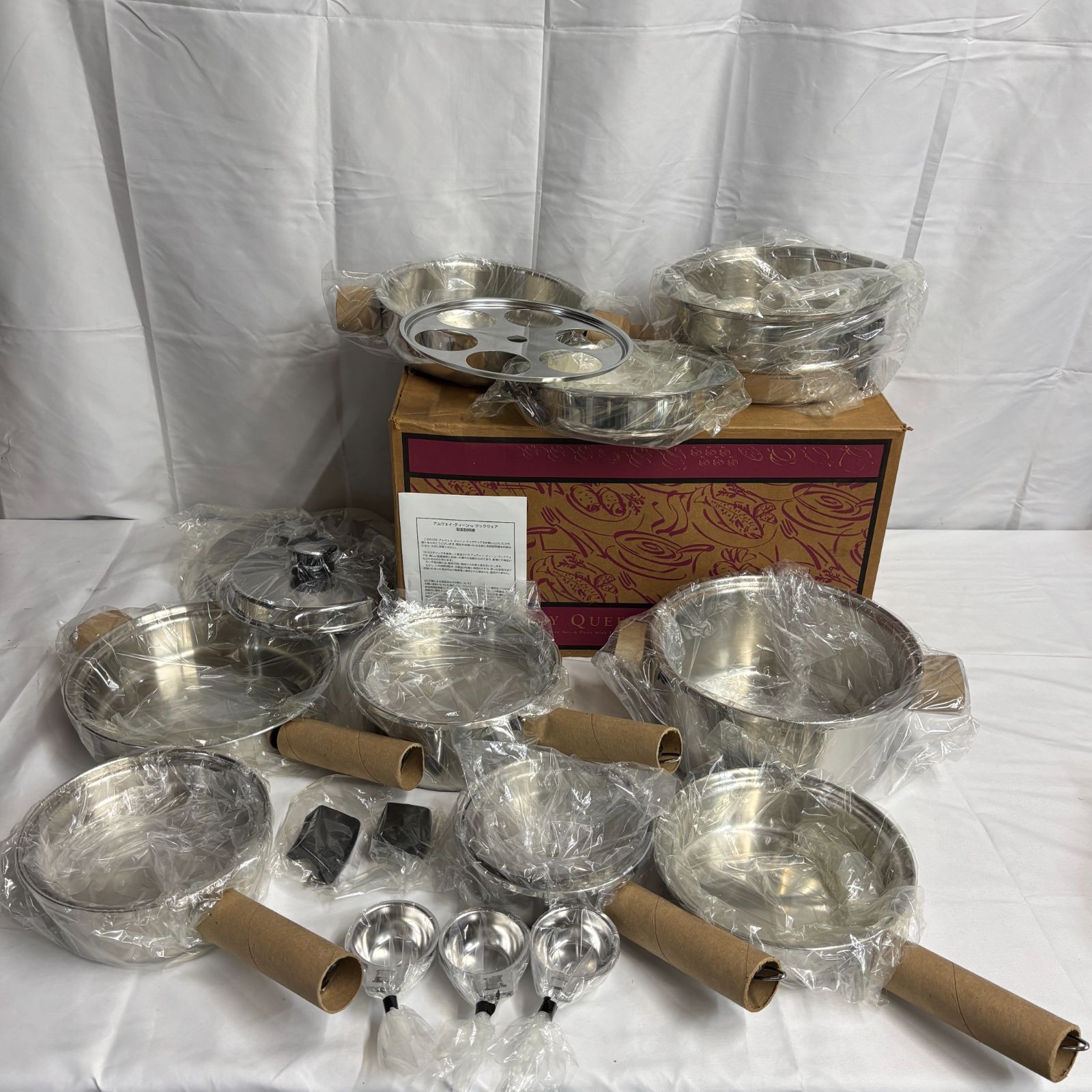 1089◇キッチン用品 アムウェイ クィーンクックウェア 21ピースセット