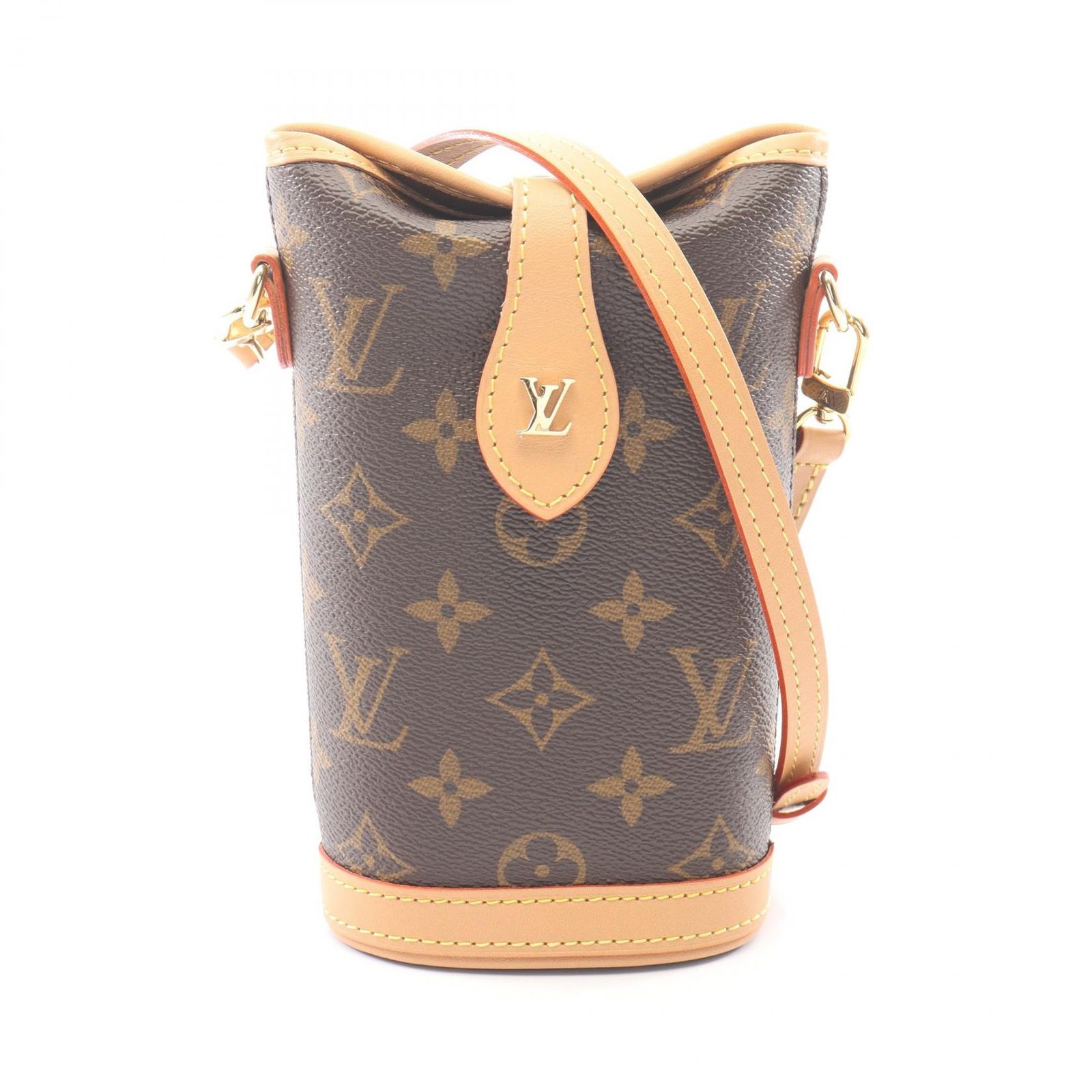 ルイ・ヴィトン LOUIS VUITTON ショルダーバッグ フォールド ミーポーチ M80874 PVCコーティングキャンバス レザー フォールド・ミー ポーチ レディース Used A
