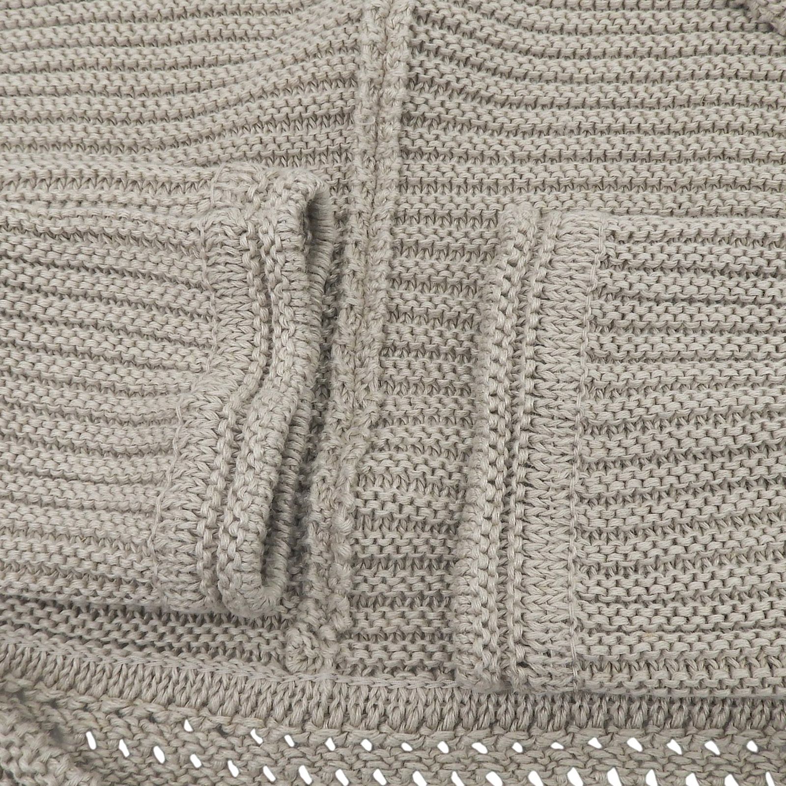 【FOXEY】フォクシー＊ニット＊リネン素材 極美品△FOXEY フォクシー 40834-KSJOA412H リネン100％ ロゴ金具付き