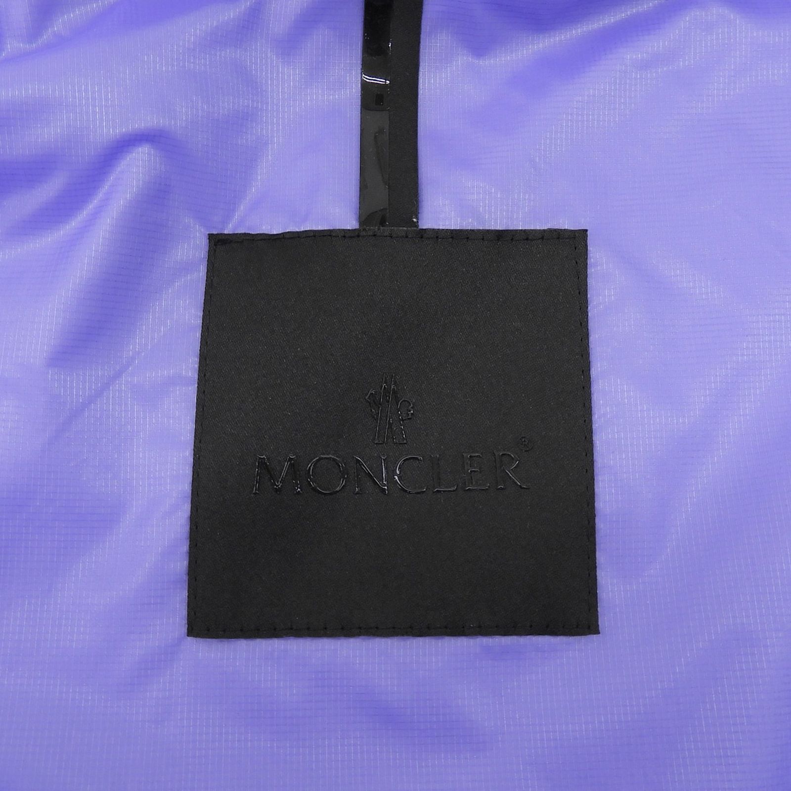極美品△MONCLER モンクレール LAUTARET ロゴワッペン ポケッタブル