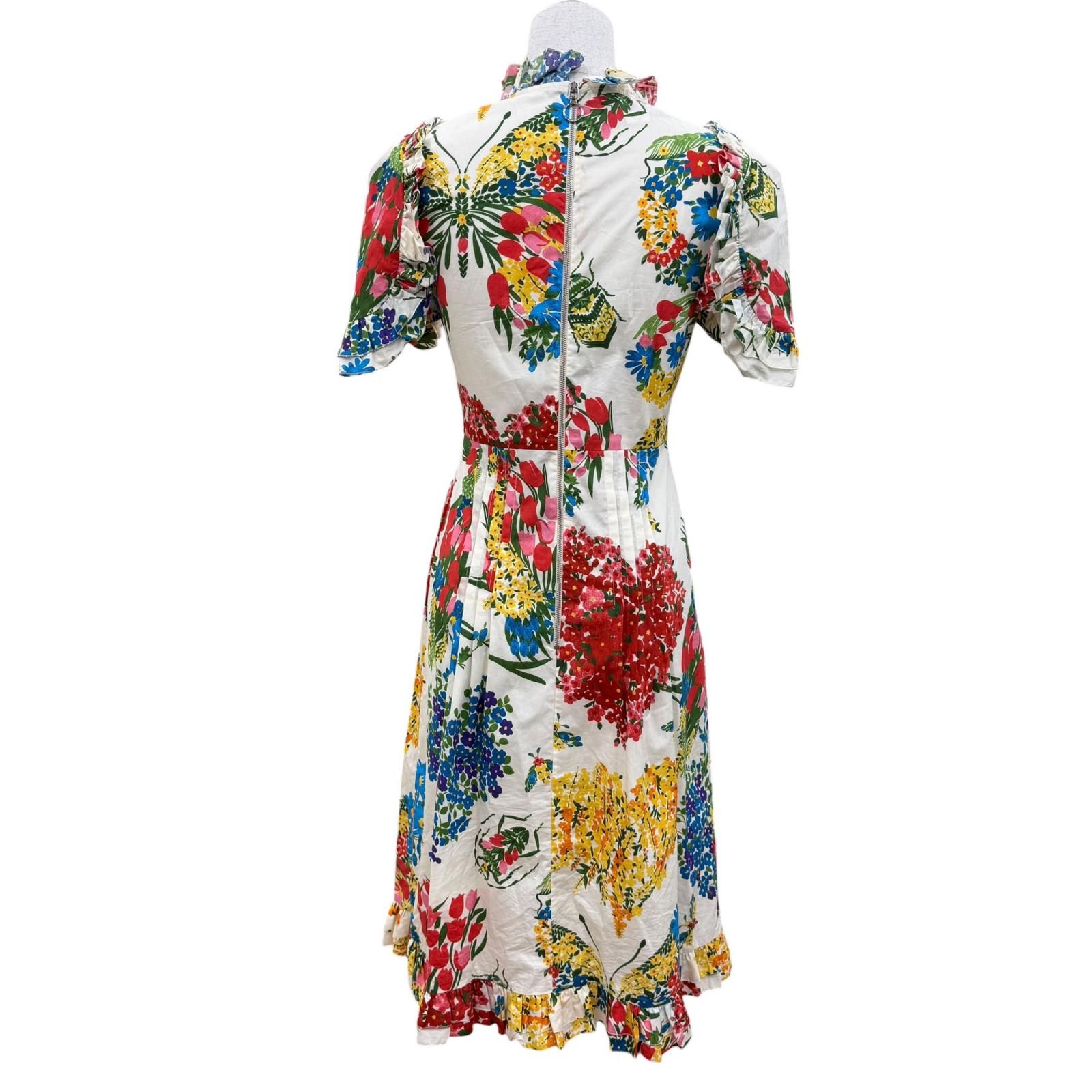 極美品☆GUCCI グッチ 453982 コットン インターロッキングG 花柄