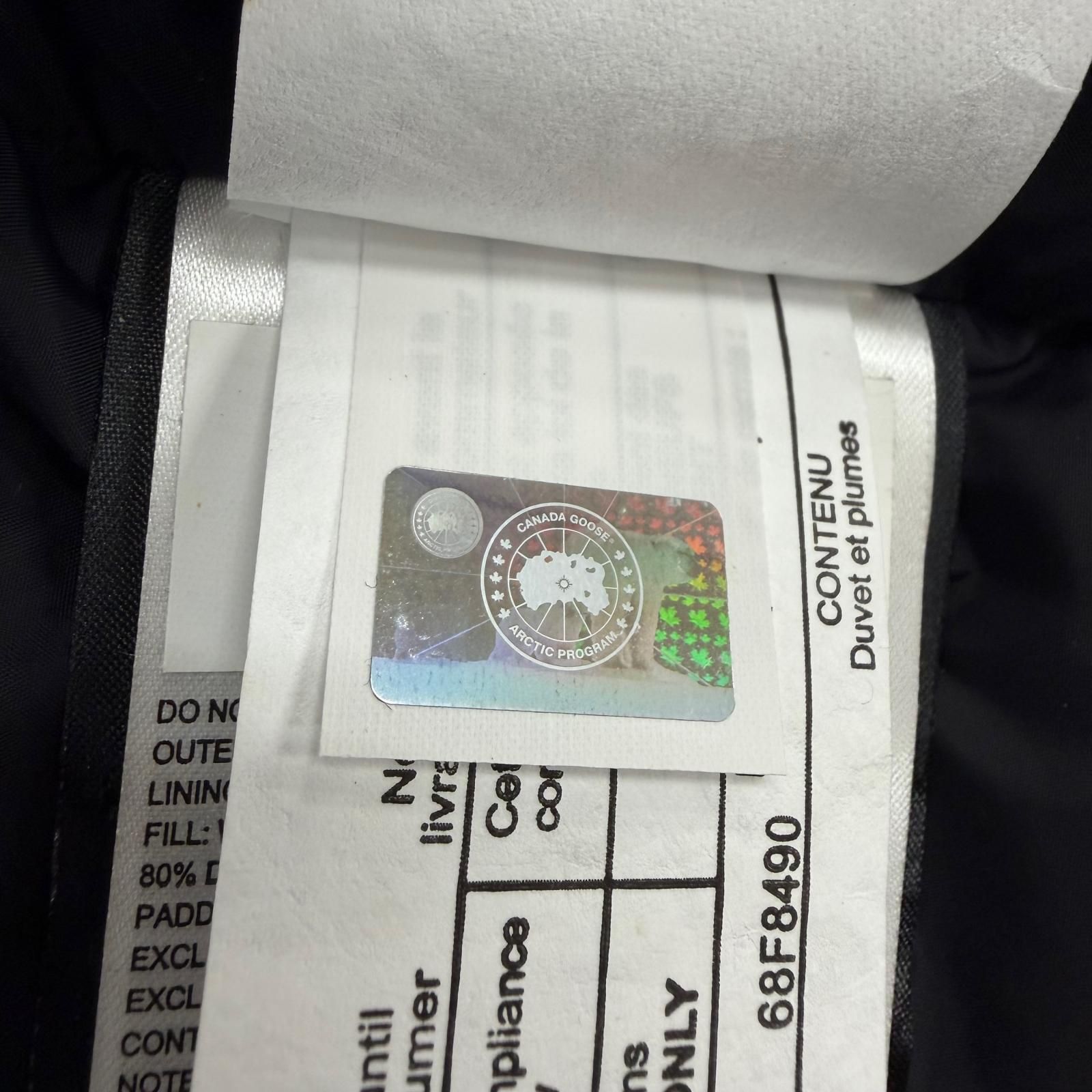 美品▽CANADA GOOSE カナダグース 3438JM Jasper Parka ロゴワッペン