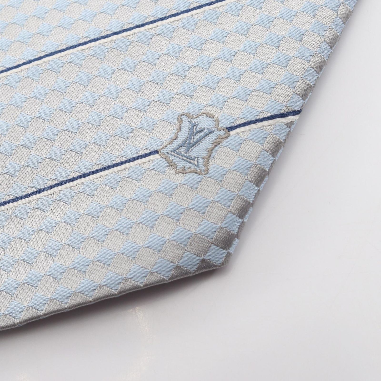 ルイ・ヴィトン LOUIS VUITTON ネクタイ クラヴァット エク 8CM
