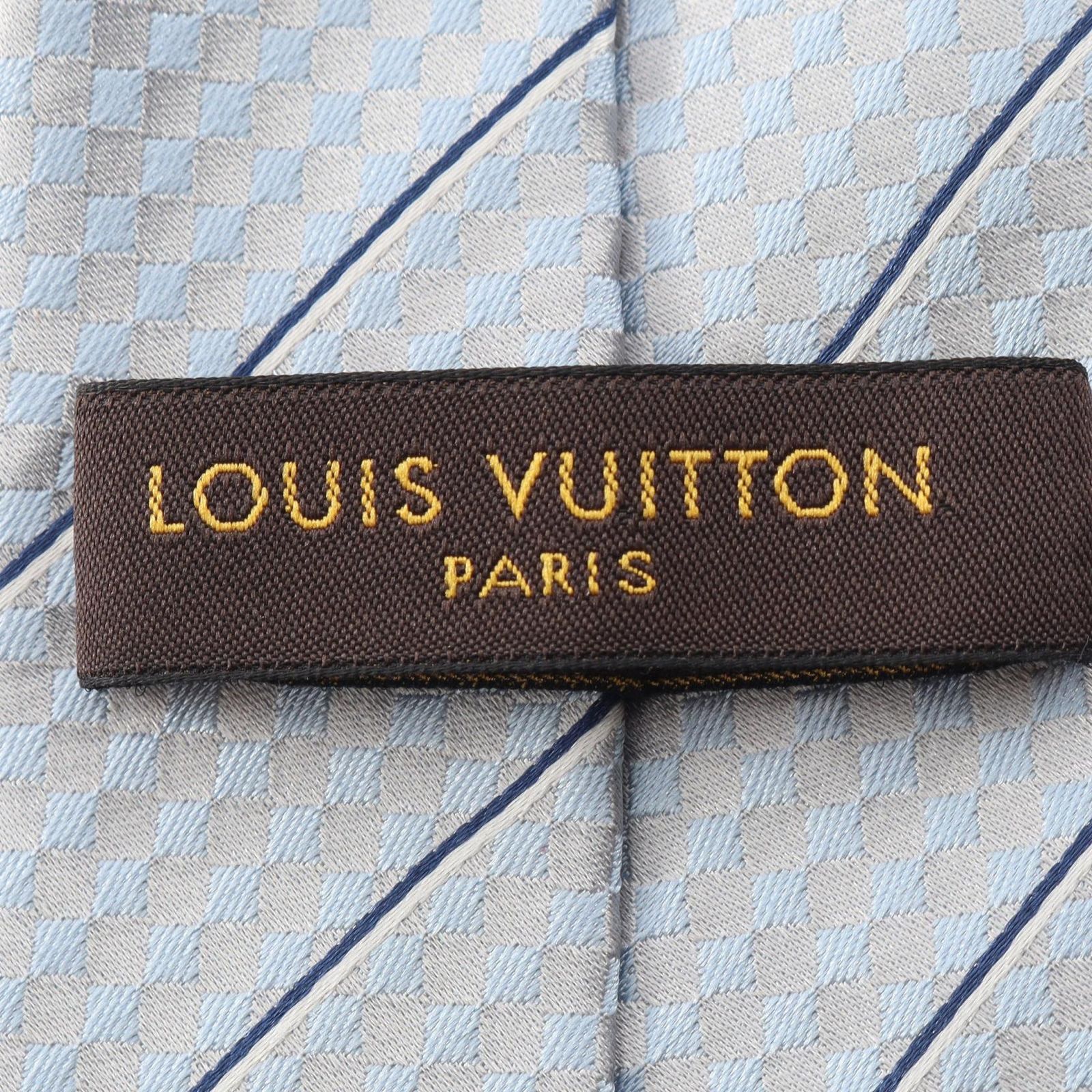 ルイ・ヴィトン LOUIS VUITTON ネクタイ クラヴァット エク 8CM