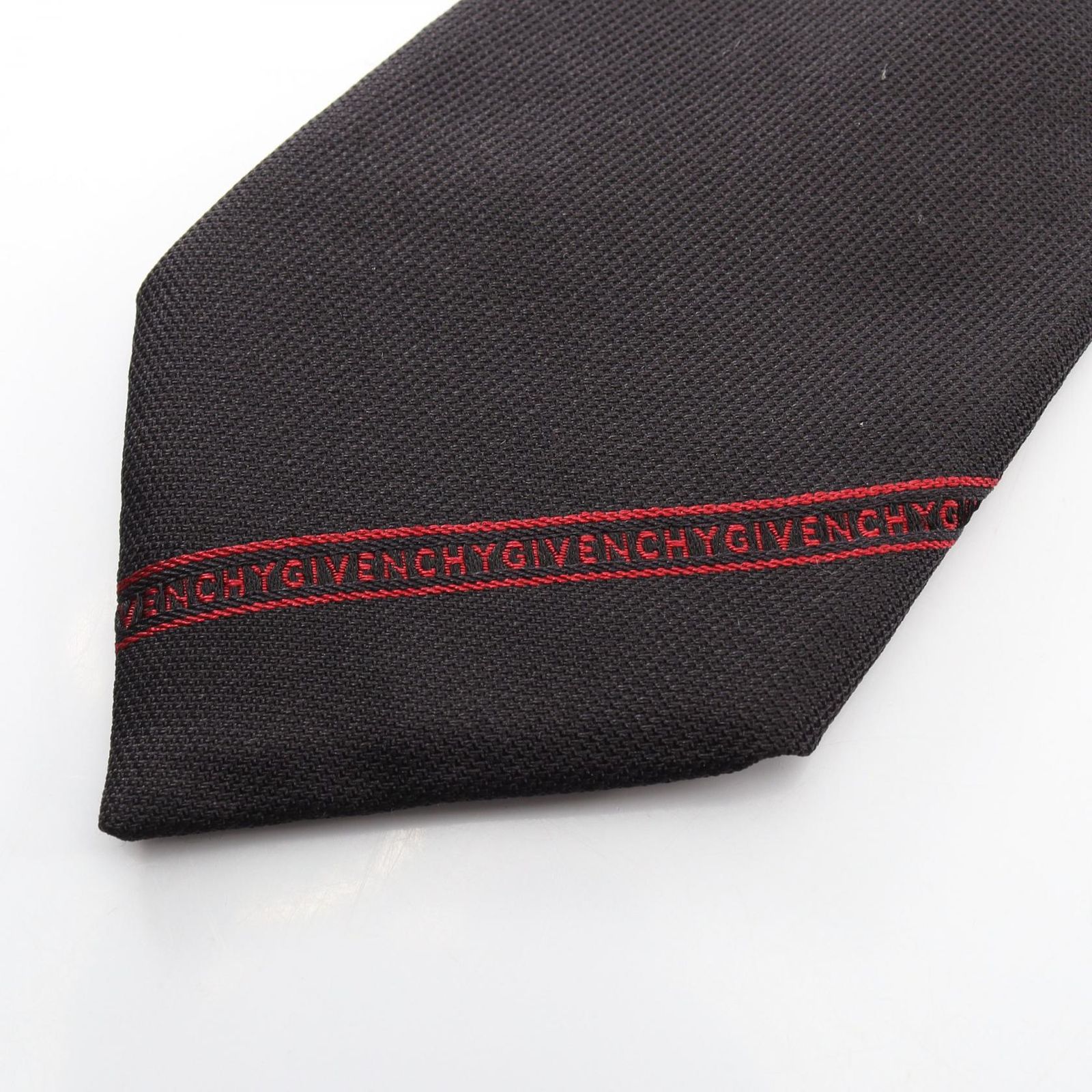 GIVENCHY ネクタイ 未使用品 ジバンシィ GIVENCHY ネクタイ ロゴ シルク ネクタイ メンズ 未使用