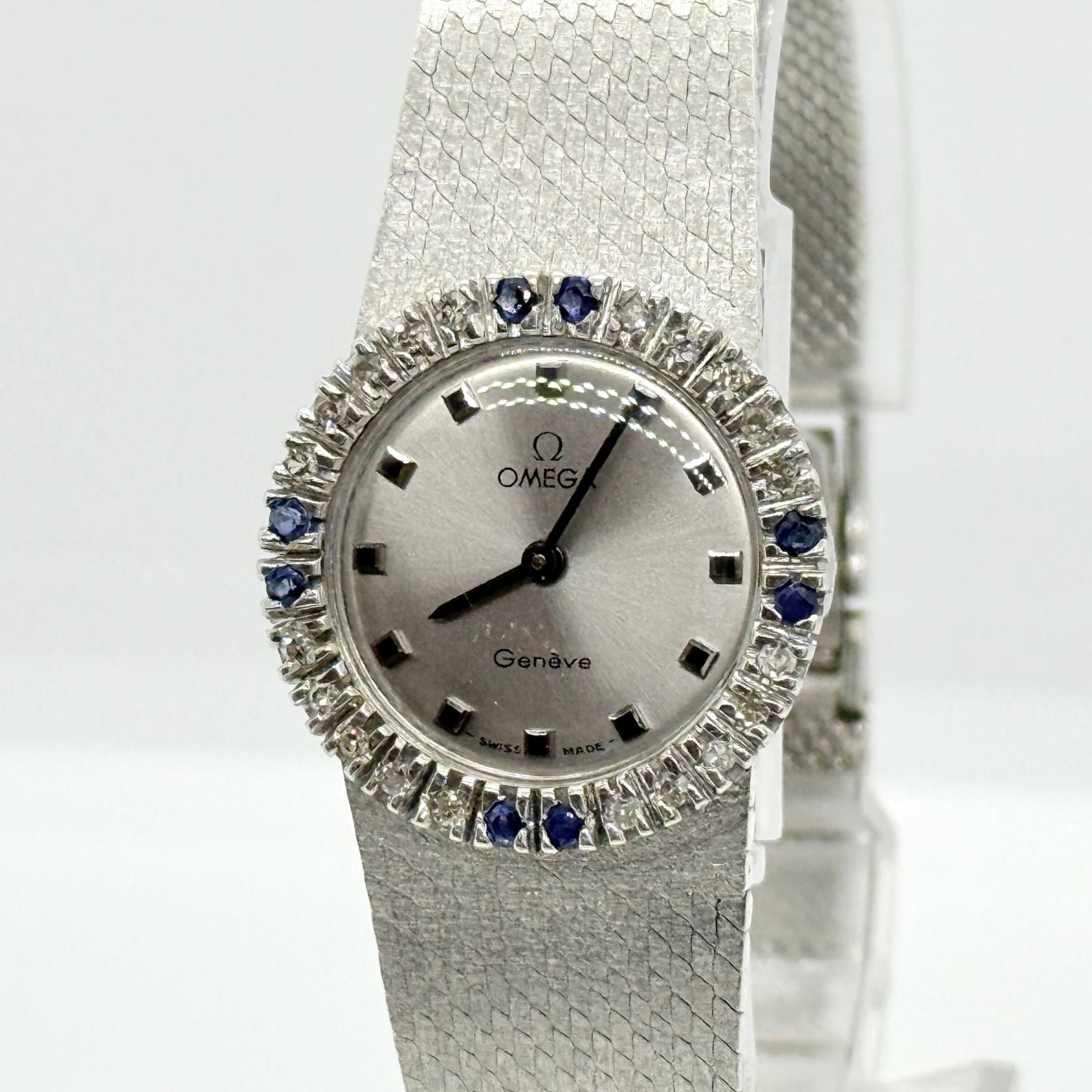 OMEGA オメガ Geneve ジュネーブ 511.0451 シルバー 手巻き レディース