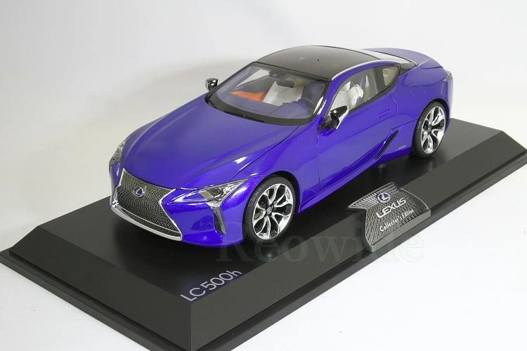 レクサス特注 1/18 レクサス LC500h ブルー 開閉 Lexus LC 500 29CNC-L1700-46