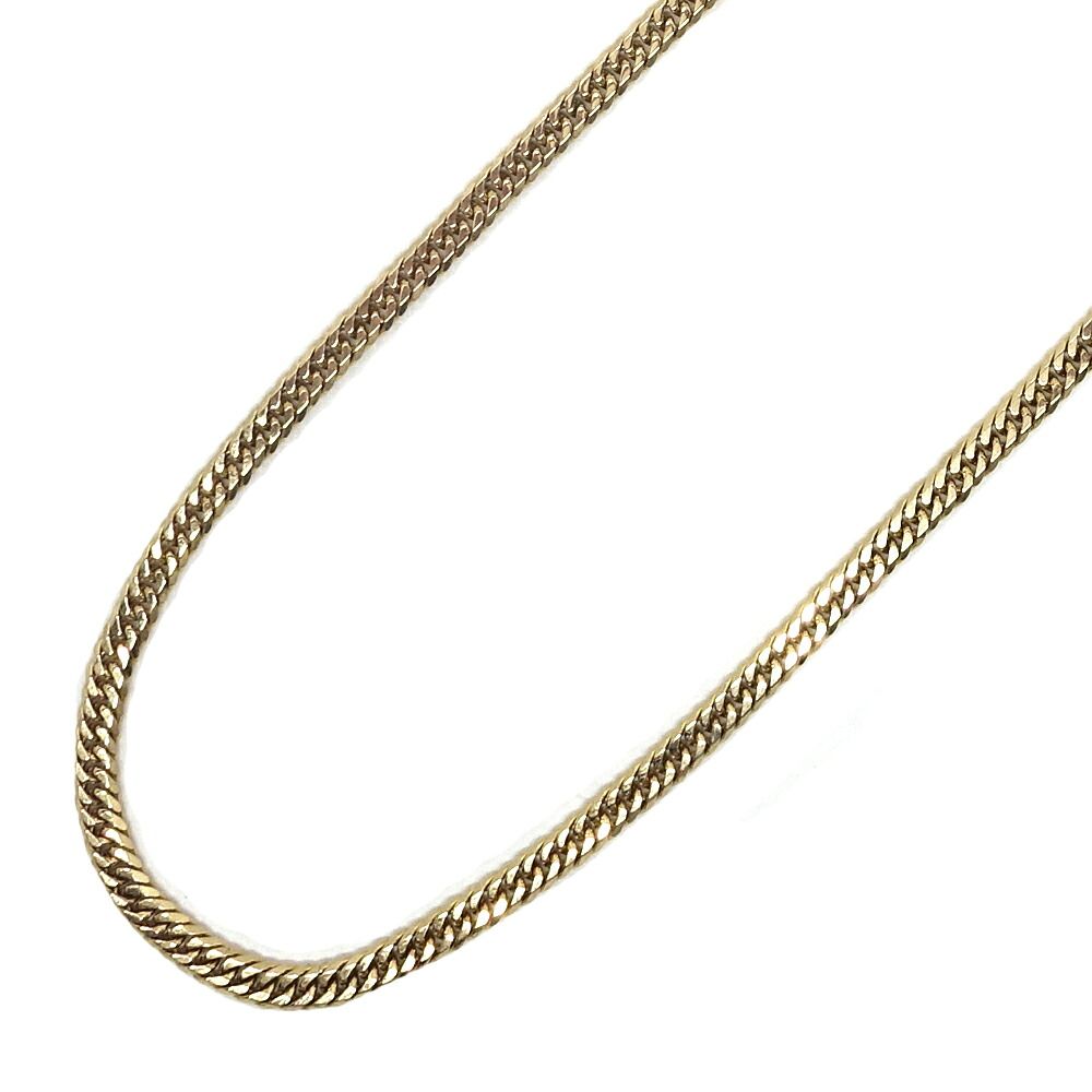 【栄】ネックレス K18 6面ダブル 喜平 約10.0g 約40cm キヘイ イエローゴールド レディース 112,750円