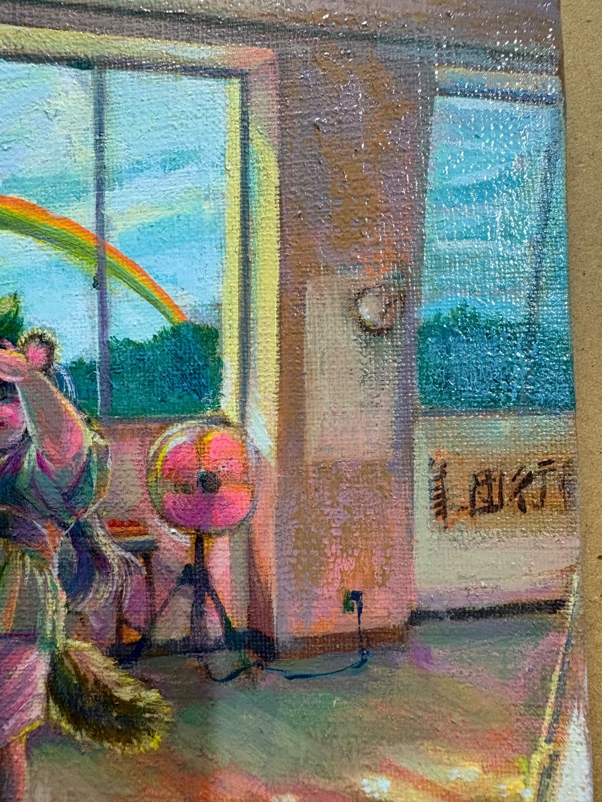 after school」/油彩/キャンバス/SM/22.7cm × 15.8cm/原画 - メルカリ