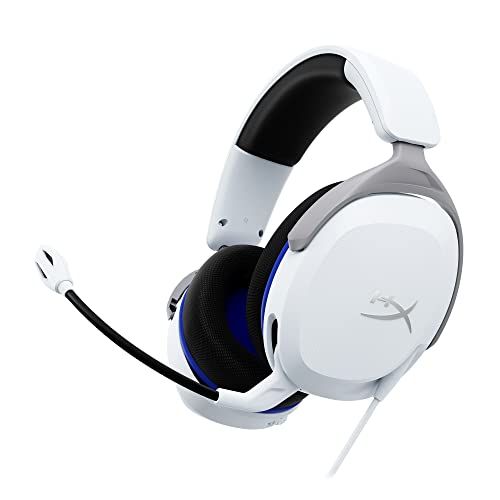 ハイパーエックス(HyperX) HyperX Cloud Stinger 2 Core PlayStation用ゲーミングヘッドセット PS対応 260g軽量 ホワイト 2年保証 在宅勤務 テレワーク ビデオ会議 リモートワーク 6H9B5 462d84a3