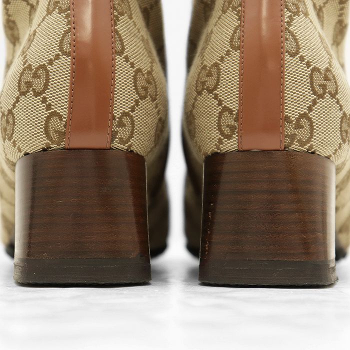 美品】GUCCI グッチ ロングブーツ サイズ 36.5 レディース パンチング