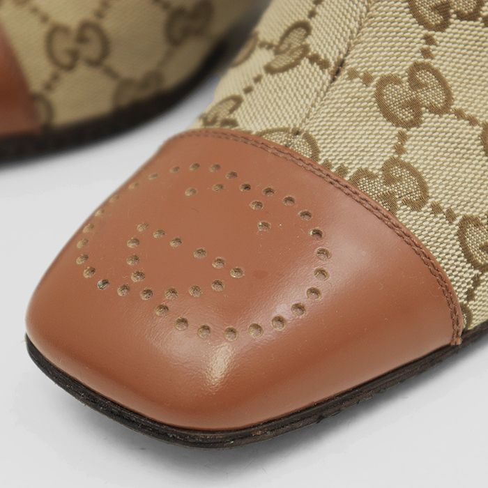 美品】GUCCI グッチ ロングブーツ サイズ 36.5 レディース パンチング