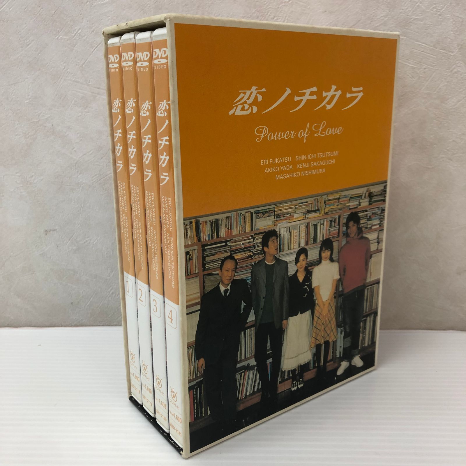 DVD】恋ノチカラ DVDBOX〈4枚組〉 中古品 smjdv097973 - メルカリ