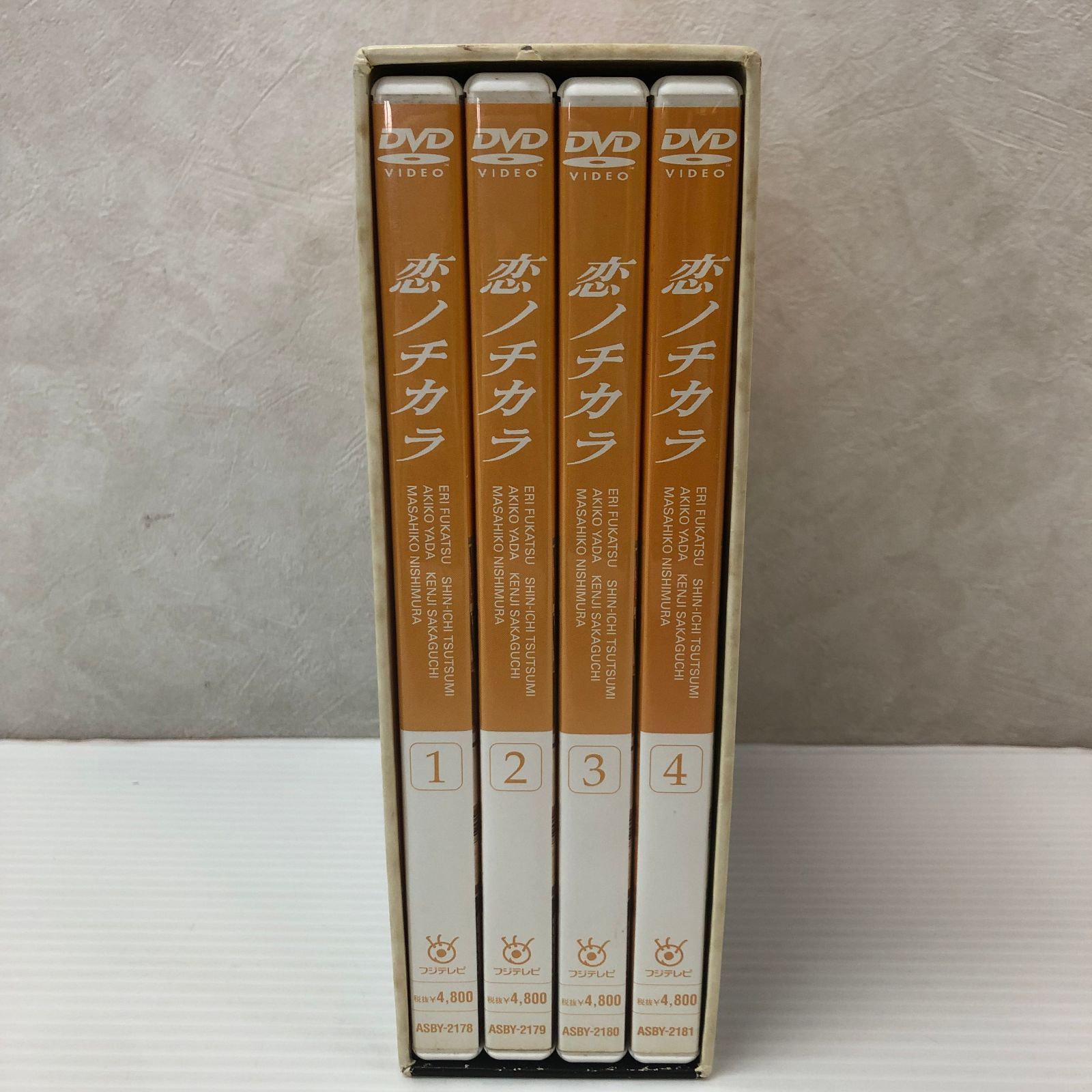 DVD】恋ノチカラ DVDBOX〈4枚組〉 中古品 smjdv097973 - メルカリ