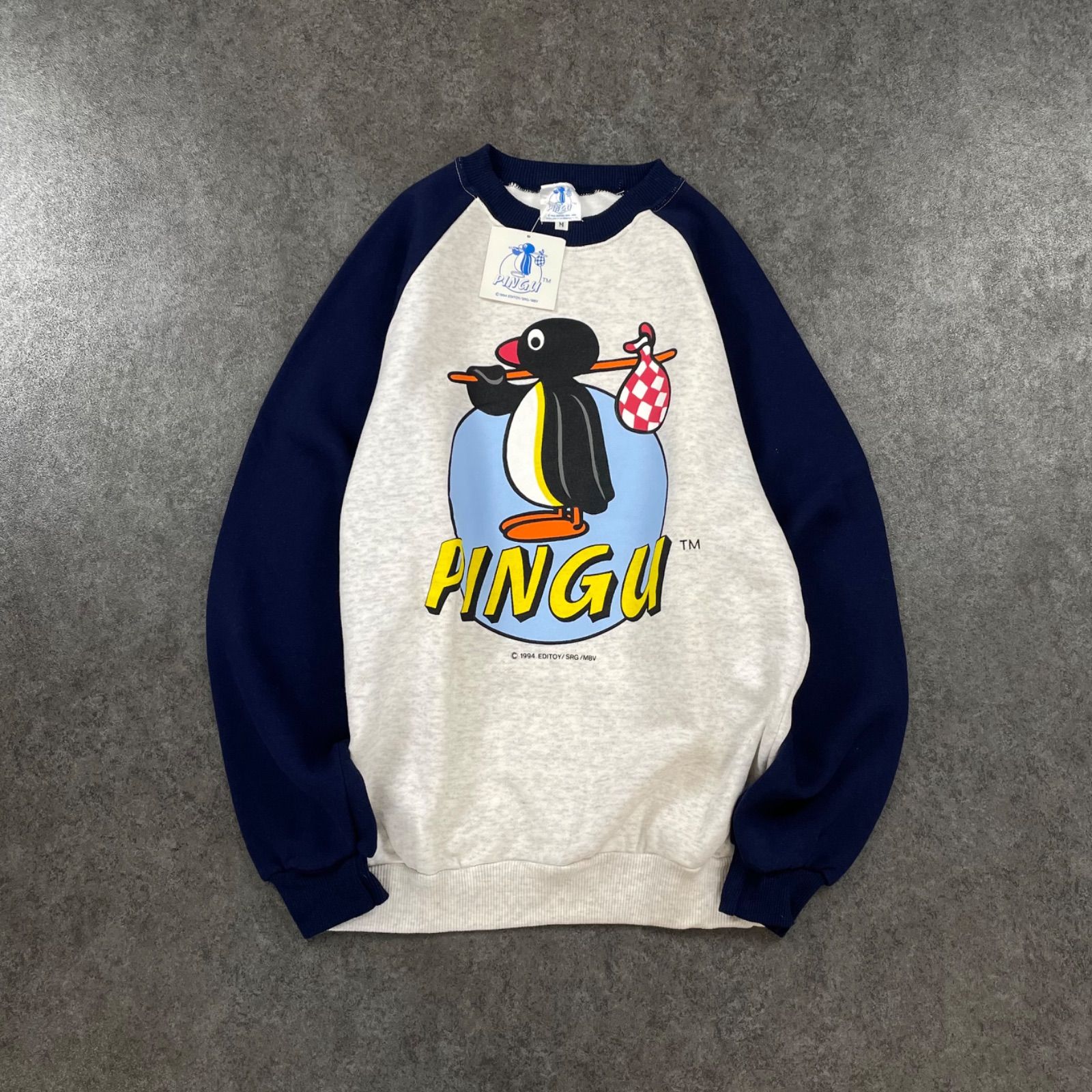 デッドストック 希少! 日本製 90s 1994年 PINGU ピングー スウェット