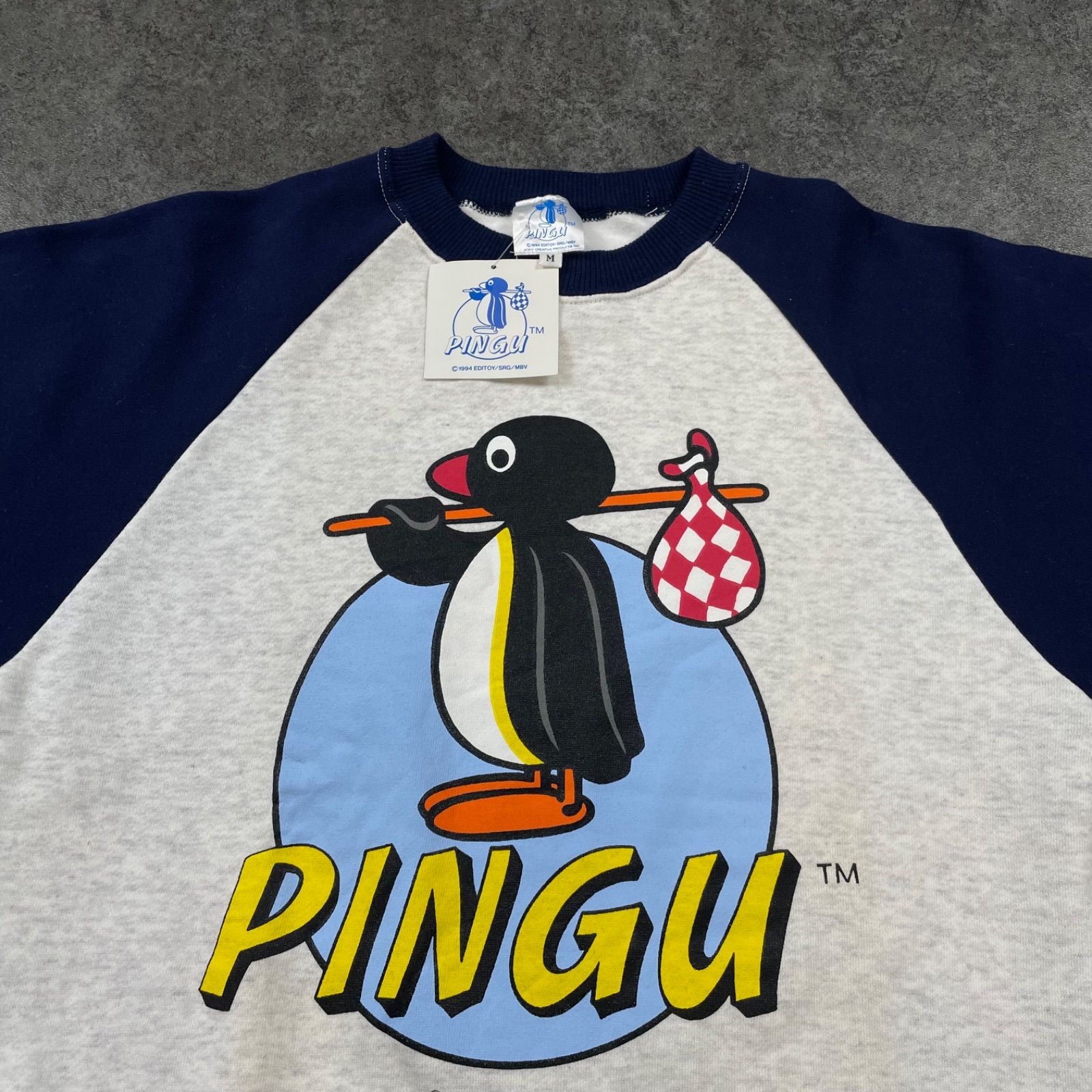 デッドストック 希少! 日本製 90s 1994年 PINGU ピングー スウェット