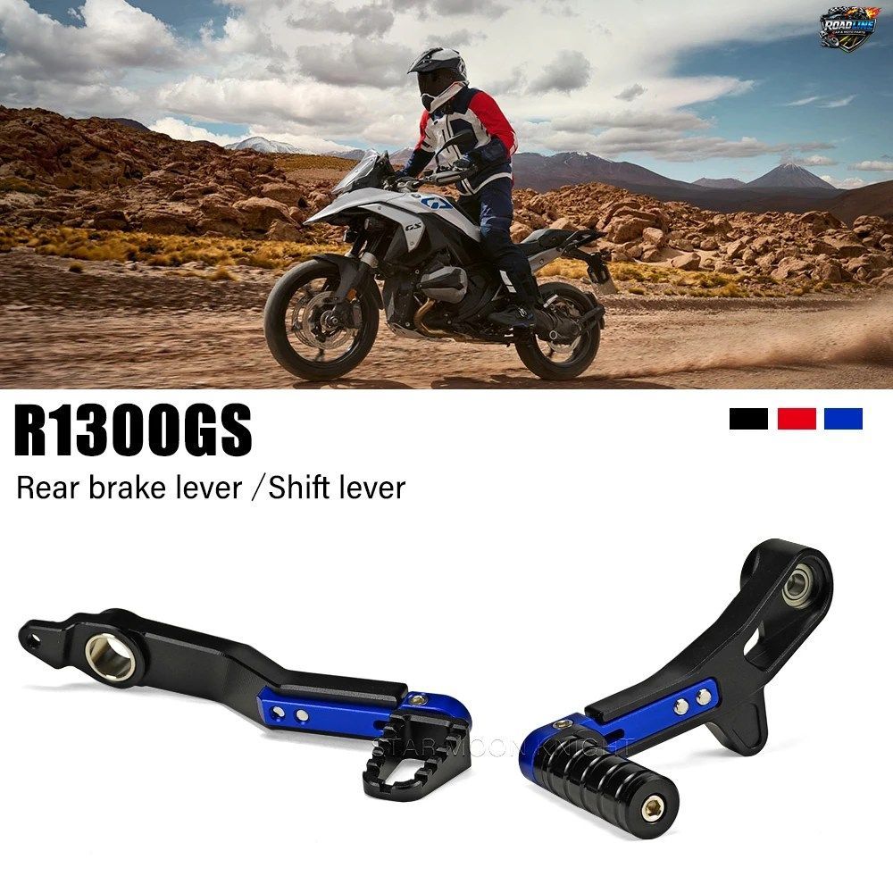 BMW R1300GS 2023 2024 R1300用モーターサイクルシフトペダルコントロールレバーギアシフターリアブレーキレバーCNCアルミニウム