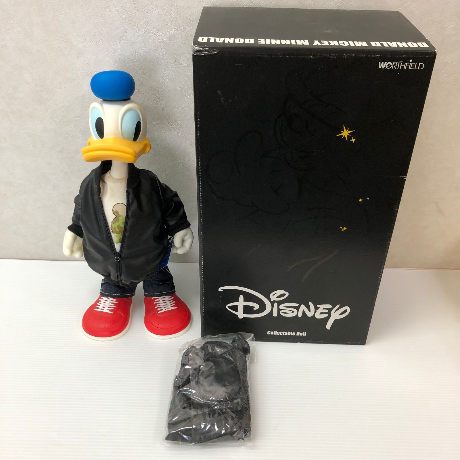 経年劣化あり】DISNEY WORTHFIELD ワースフィールド ドナルドダック