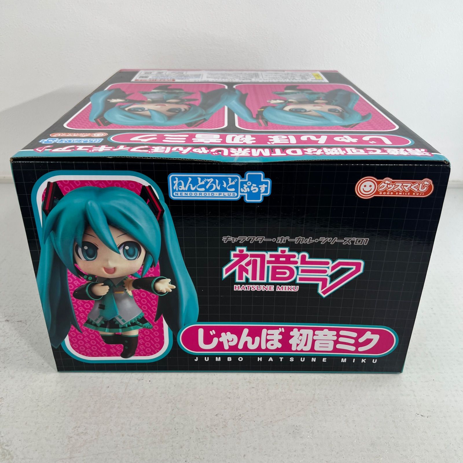 新品未開封】ねんどろいどぷらす じゃんぼ初音ミク グッドスマイル