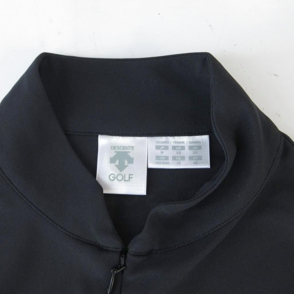 デサント DESCENTE ゴルフ 美品 ワンピース ひざ丈 ノースリーブ