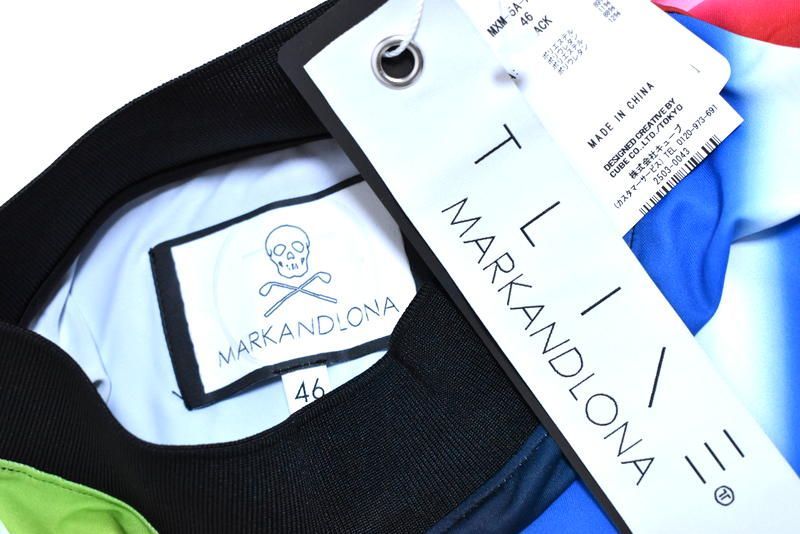 新品 MARK & LONA T-LINE エレクトリック モックネック シャツ【44
