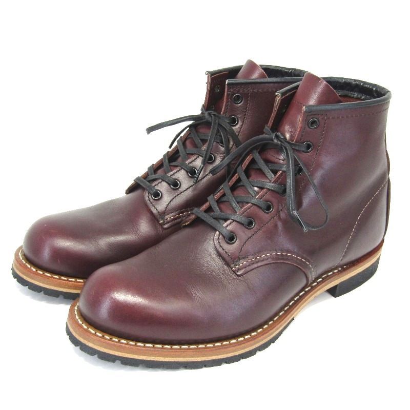 REDWING レッドウィング US8D 26cm ベックマン ラウンド 9011 13年製 BECKMAN ワークブーツ ブラックチェリー フェザーストーン  35005764 REDWING レッドウィング US8D 26cm ベックマン ラウンド 9011 13年製