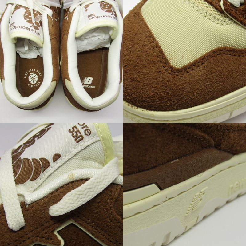 未使用 New Balance ニューバランス 26.5cm BB550DB1 AIME LEON DORE