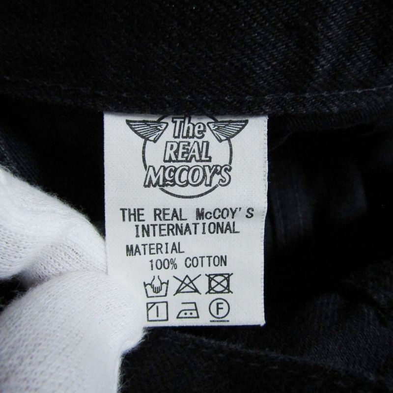 JOE MCCOY リアルマッコイズ デニムパンツ 966BK ジョーマッコイ