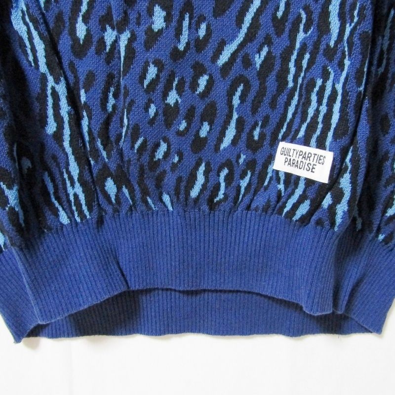 WACKO MARIA ワコマリア レオパード ニットポロ 25SS-WMK-KN23 LEOPARD