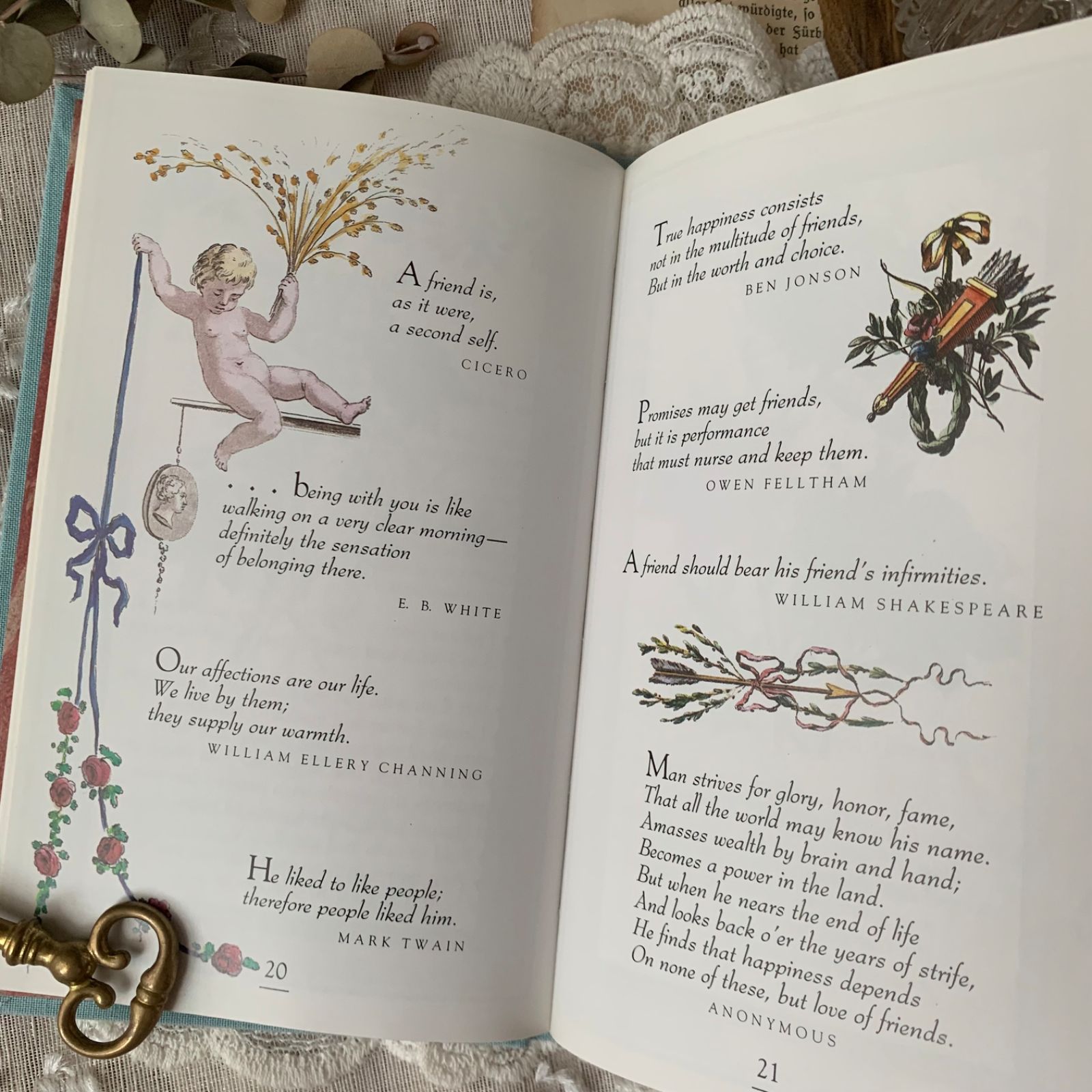 ヴィンテージ 洋書 絵本 A Token of Friendship 1990年 植物