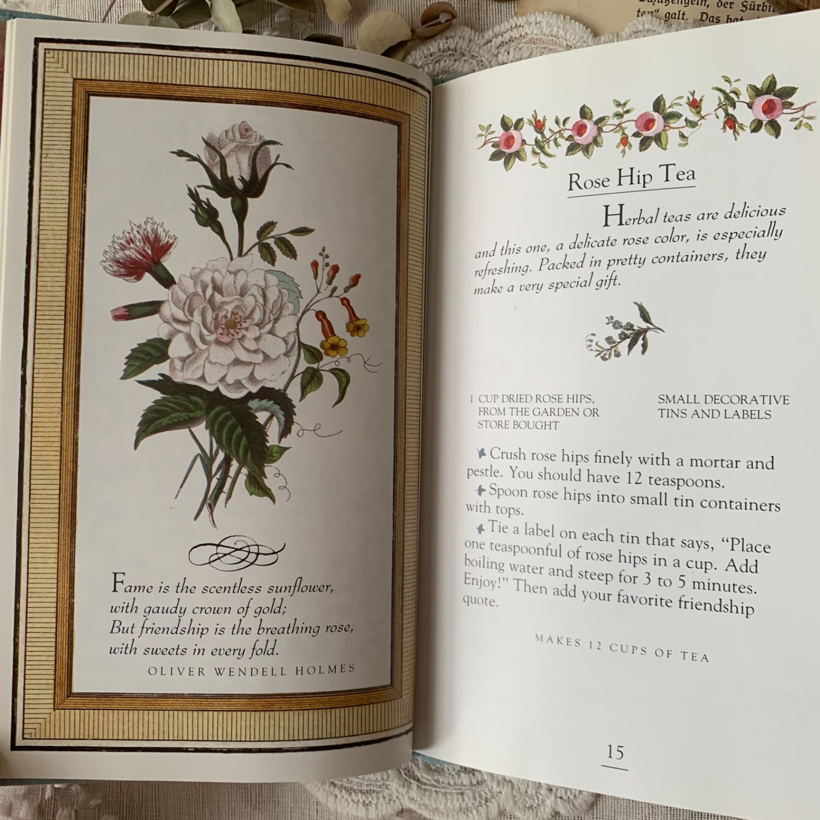 ヴィンテージ 洋書 絵本 A Token of Friendship 1990年 植物