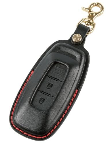 [ユサブル] 日産 三菱用 キーケース 本革 【ヌメ革の王様・ブッテーロ】 新型 エルグランド E53 キックス デリカミニ エクストレイル T33 セレナ C28 ノート オーラ サクラ ルークス スマートキーカバー 3D立体成型 真鍮金具 6b167fc3